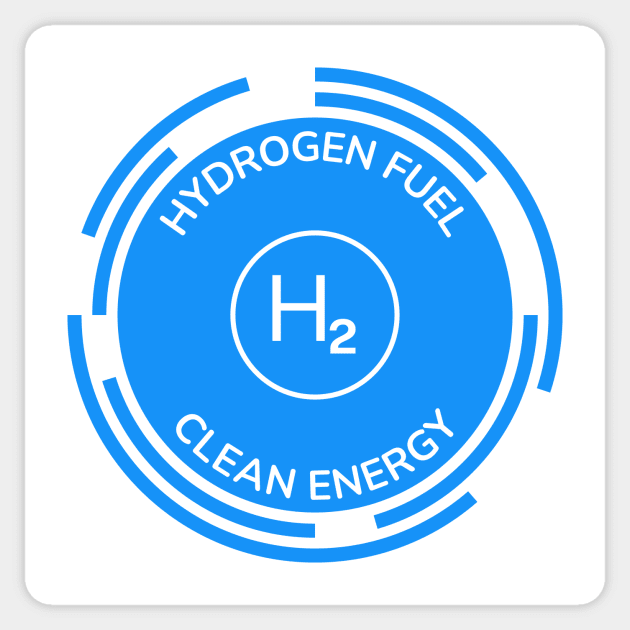 Hydrogen Fuel Sticker by CleanPower